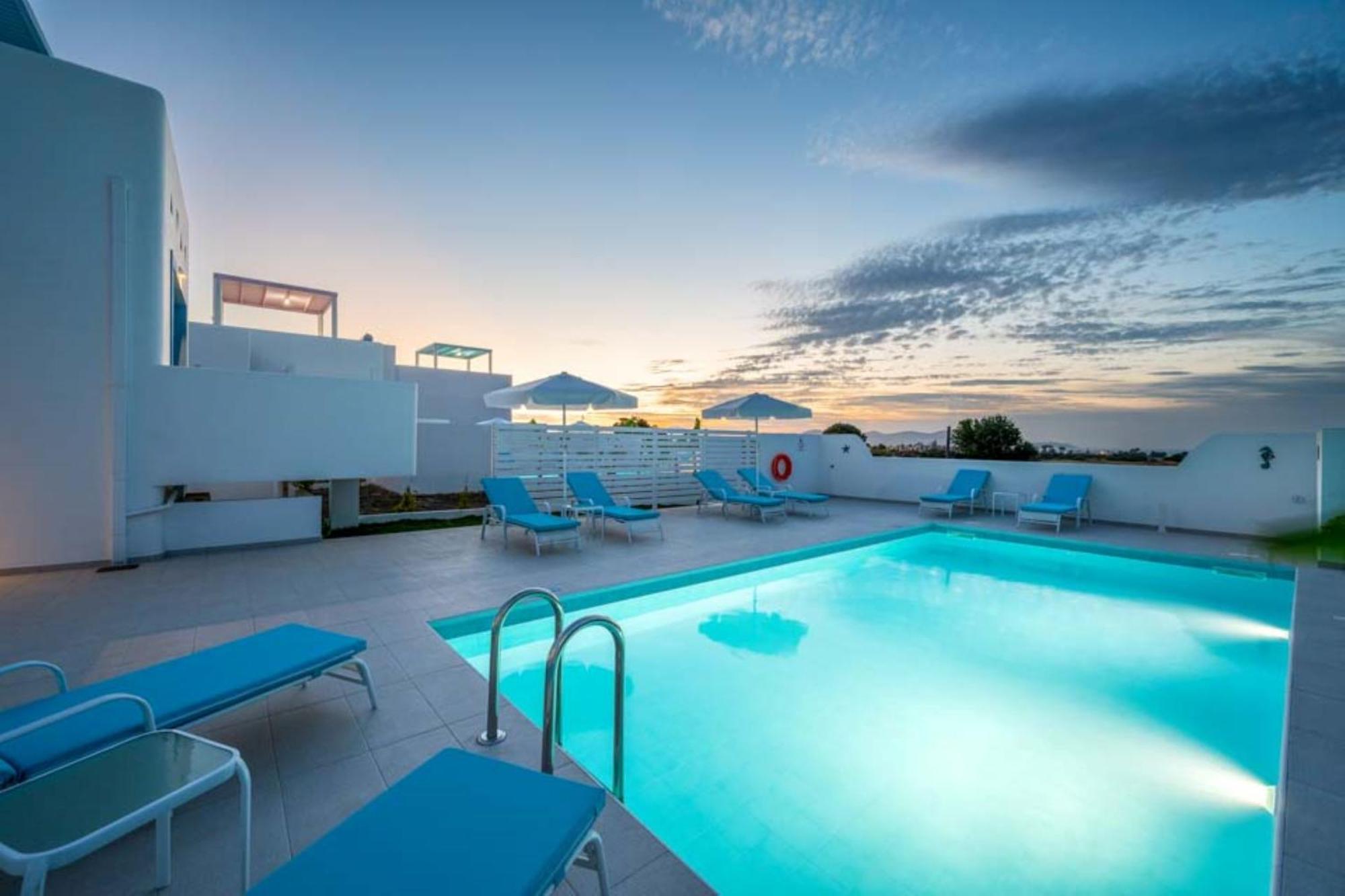 Xenos Villa 6 With A Private Pool Near The Sea Tigaki Exteriér fotografie